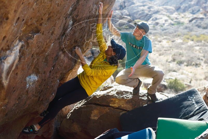 Bouldering in Hueco Tanks on 03/17/2019 with Blue Lizard Climbing and Yoga

Filename: SRM_20190317_1700390.jpg
Aperture: f/4.0
Shutter Speed: 1/320
Body: Canon EOS-1D Mark II
Lens: Canon EF 50mm f/1.8 II