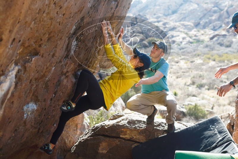 Bouldering in Hueco Tanks on 03/17/2019 with Blue Lizard Climbing and Yoga

Filename: SRM_20190317_1700420.jpg
Aperture: f/4.0
Shutter Speed: 1/320
Body: Canon EOS-1D Mark II
Lens: Canon EF 50mm f/1.8 II