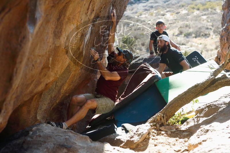 Bouldering in Hueco Tanks on 03/17/2019 with Blue Lizard Climbing and Yoga

Filename: SRM_20190317_1730320.jpg
Aperture: f/4.0
Shutter Speed: 1/250
Body: Canon EOS-1D Mark II
Lens: Canon EF 50mm f/1.8 II