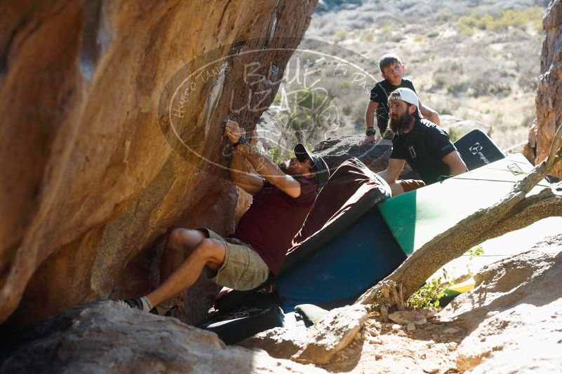 Bouldering in Hueco Tanks on 03/17/2019 with Blue Lizard Climbing and Yoga

Filename: SRM_20190317_1730430.jpg
Aperture: f/4.0
Shutter Speed: 1/250
Body: Canon EOS-1D Mark II
Lens: Canon EF 50mm f/1.8 II