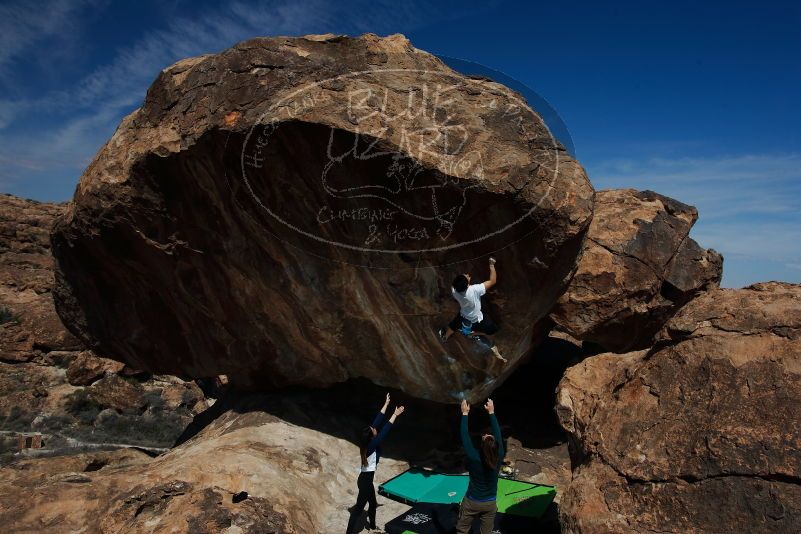 Bouldering in Hueco Tanks on 03/20/2019 with Blue Lizard Climbing and Yoga

Filename: SRM_20190320_1142040.jpg
Aperture: f/8.0
Shutter Speed: 1/250
Body: Canon EOS-1D Mark II
Lens: Canon EF 16-35mm f/2.8 L