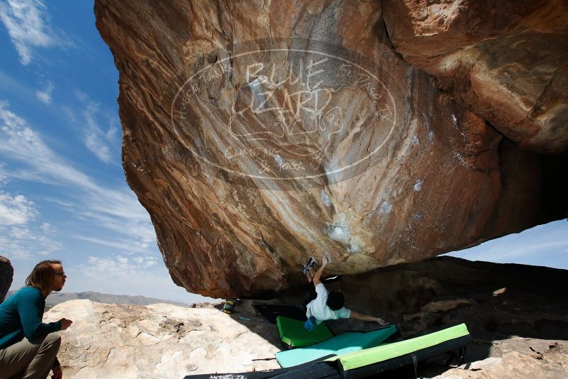 Bouldering in Hueco Tanks on 03/20/2019 with Blue Lizard Climbing and Yoga

Filename: SRM_20190320_1209180.jpg
Aperture: f/5.6
Shutter Speed: 1/250
Body: Canon EOS-1D Mark II
Lens: Canon EF 16-35mm f/2.8 L