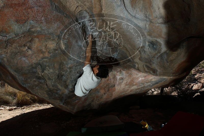 Bouldering in Hueco Tanks on 03/20/2019 with Blue Lizard Climbing and Yoga

Filename: SRM_20190320_1312330.jpg
Aperture: f/5.6
Shutter Speed: 1/250
Body: Canon EOS-1D Mark II
Lens: Canon EF 16-35mm f/2.8 L