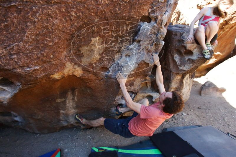 Bouldering in Hueco Tanks on 03/29/2019 with Blue Lizard Climbing and Yoga

Filename: SRM_20190329_0927250.jpg
Aperture: f/5.6
Shutter Speed: 1/400
Body: Canon EOS-1D Mark II
Lens: Canon EF 16-35mm f/2.8 L