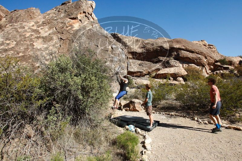 Bouldering in Hueco Tanks on 03/29/2019 with Blue Lizard Climbing and Yoga

Filename: SRM_20190329_0940370.jpg
Aperture: f/5.6
Shutter Speed: 1/5000
Body: Canon EOS-1D Mark II
Lens: Canon EF 16-35mm f/2.8 L