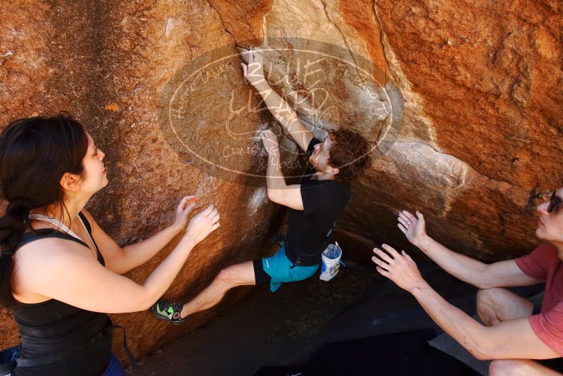 Bouldering in Hueco Tanks on 03/29/2019 with Blue Lizard Climbing and Yoga

Filename: SRM_20190329_0948160.jpg
Aperture: f/5.6
Shutter Speed: 1/160
Body: Canon EOS-1D Mark II
Lens: Canon EF 16-35mm f/2.8 L