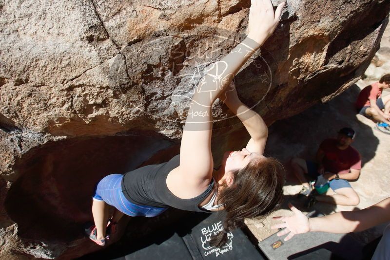 Bouldering in Hueco Tanks on 03/29/2019 with Blue Lizard Climbing and Yoga

Filename: SRM_20190329_1012480.jpg
Aperture: f/5.6
Shutter Speed: 1/1000
Body: Canon EOS-1D Mark II
Lens: Canon EF 16-35mm f/2.8 L