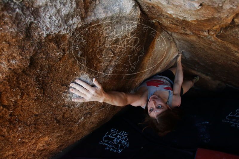 Bouldering in Hueco Tanks on 03/29/2019 with Blue Lizard Climbing and Yoga

Filename: SRM_20190329_1115330.jpg
Aperture: f/5.6
Shutter Speed: 1/250
Body: Canon EOS-1D Mark II
Lens: Canon EF 16-35mm f/2.8 L
