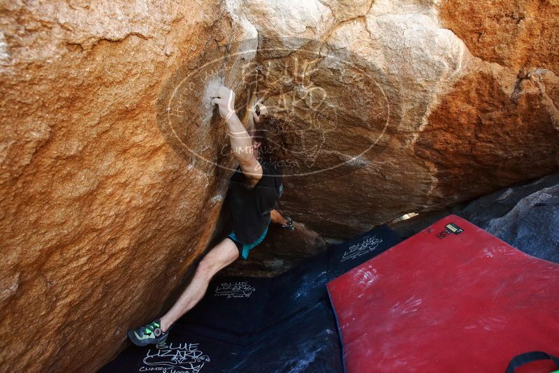 Bouldering in Hueco Tanks on 03/29/2019 with Blue Lizard Climbing and Yoga

Filename: SRM_20190329_1122150.jpg
Aperture: f/5.6
Shutter Speed: 1/200
Body: Canon EOS-1D Mark II
Lens: Canon EF 16-35mm f/2.8 L