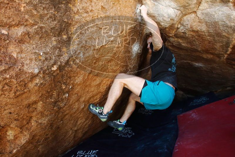 Bouldering in Hueco Tanks on 03/29/2019 with Blue Lizard Climbing and Yoga

Filename: SRM_20190329_1129040.jpg
Aperture: f/5.6
Shutter Speed: 1/250
Body: Canon EOS-1D Mark II
Lens: Canon EF 16-35mm f/2.8 L