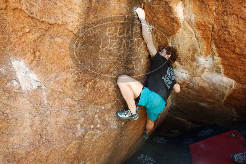 Bouldering in Hueco Tanks on 03/29/2019 with Blue Lizard Climbing and Yoga

Filename: SRM_20190329_1129391.jpg
Aperture: f/5.6
Shutter Speed: 1/250
Body: Canon EOS-1D Mark II
Lens: Canon EF 16-35mm f/2.8 L