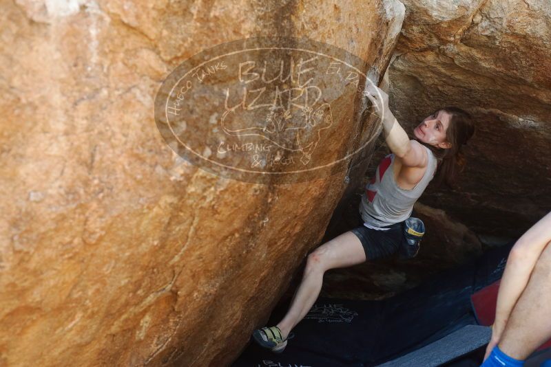 Bouldering in Hueco Tanks on 03/29/2019 with Blue Lizard Climbing and Yoga

Filename: SRM_20190329_1149290.jpg
Aperture: f/4.0
Shutter Speed: 1/200
Body: Canon EOS-1D Mark II
Lens: Canon EF 50mm f/1.8 II