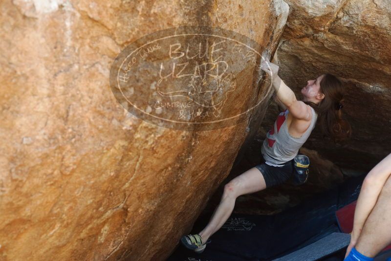 Bouldering in Hueco Tanks on 03/29/2019 with Blue Lizard Climbing and Yoga

Filename: SRM_20190329_1149291.jpg
Aperture: f/4.0
Shutter Speed: 1/200
Body: Canon EOS-1D Mark II
Lens: Canon EF 50mm f/1.8 II