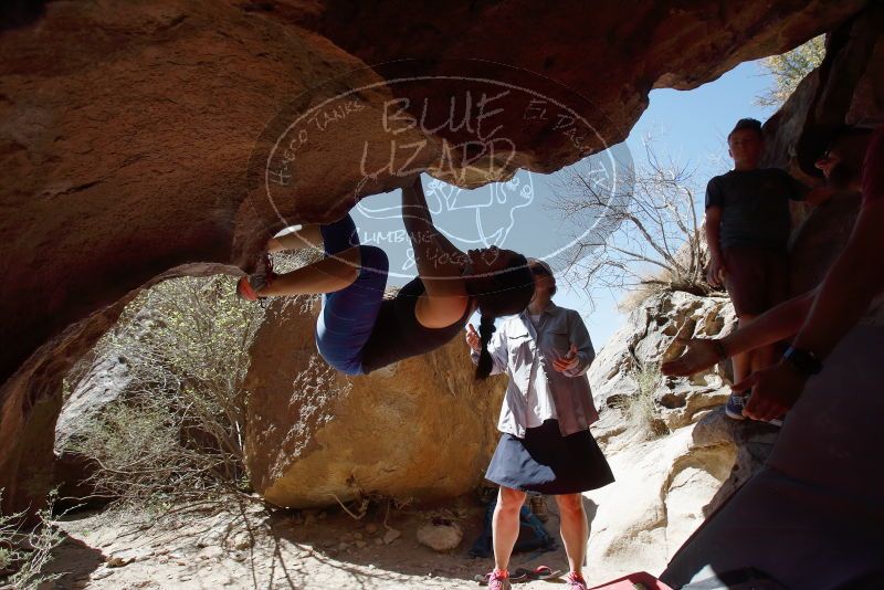 Bouldering in Hueco Tanks on 03/29/2019 with Blue Lizard Climbing and Yoga

Filename: SRM_20190329_1210411.jpg
Aperture: f/5.6
Shutter Speed: 1/500
Body: Canon EOS-1D Mark II
Lens: Canon EF 16-35mm f/2.8 L