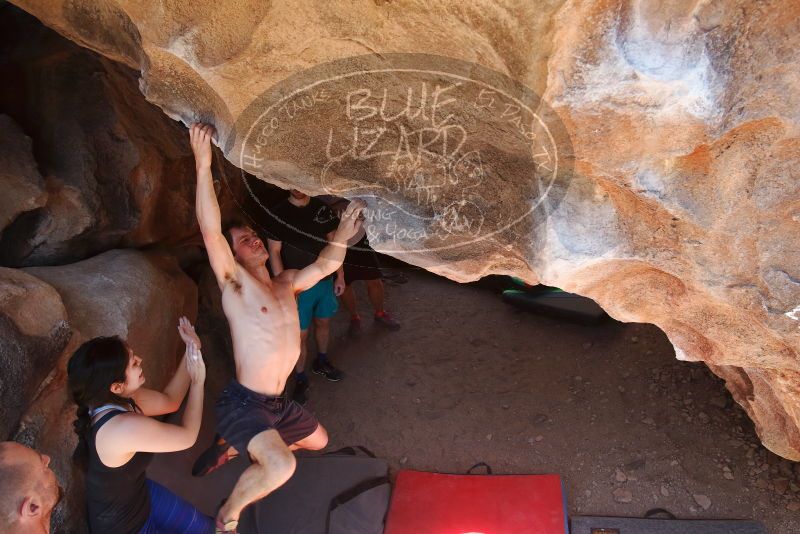 Bouldering in Hueco Tanks on 03/29/2019 with Blue Lizard Climbing and Yoga

Filename: SRM_20190329_1235061.jpg
Aperture: f/5.6
Shutter Speed: 1/320
Body: Canon EOS-1D Mark II
Lens: Canon EF 16-35mm f/2.8 L