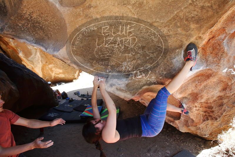 Bouldering in Hueco Tanks on 03/29/2019 with Blue Lizard Climbing and Yoga

Filename: SRM_20190329_1305000.jpg
Aperture: f/5.6
Shutter Speed: 1/320
Body: Canon EOS-1D Mark II
Lens: Canon EF 16-35mm f/2.8 L