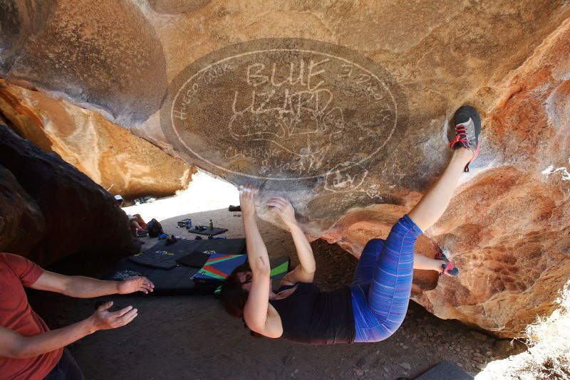 Bouldering in Hueco Tanks on 03/29/2019 with Blue Lizard Climbing and Yoga

Filename: SRM_20190329_1305010.jpg
Aperture: f/5.6
Shutter Speed: 1/320
Body: Canon EOS-1D Mark II
Lens: Canon EF 16-35mm f/2.8 L