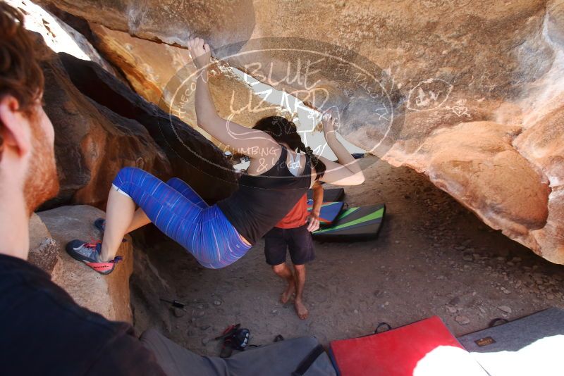 Bouldering in Hueco Tanks on 03/29/2019 with Blue Lizard Climbing and Yoga

Filename: SRM_20190329_1305170.jpg
Aperture: f/5.6
Shutter Speed: 1/200
Body: Canon EOS-1D Mark II
Lens: Canon EF 16-35mm f/2.8 L