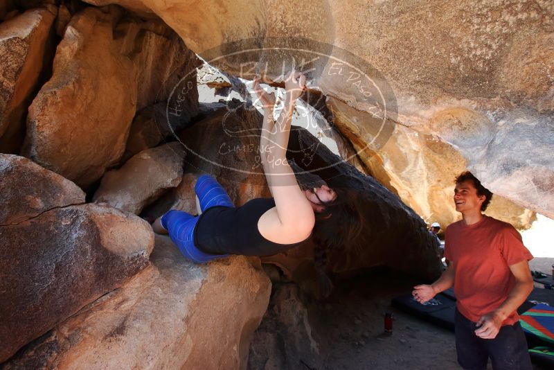 Bouldering in Hueco Tanks on 03/29/2019 with Blue Lizard Climbing and Yoga

Filename: SRM_20190329_1305190.jpg
Aperture: f/5.6
Shutter Speed: 1/200
Body: Canon EOS-1D Mark II
Lens: Canon EF 16-35mm f/2.8 L