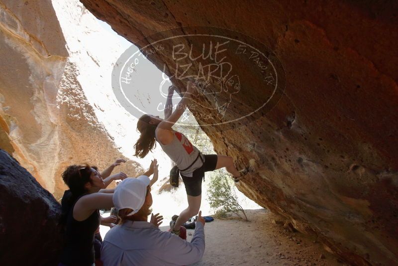 Bouldering in Hueco Tanks on 03/29/2019 with Blue Lizard Climbing and Yoga

Filename: SRM_20190329_1316520.jpg
Aperture: f/5.6
Shutter Speed: 1/320
Body: Canon EOS-1D Mark II
Lens: Canon EF 16-35mm f/2.8 L
