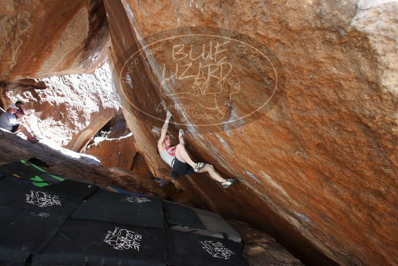 Bouldering in Hueco Tanks on 03/29/2019 with Blue Lizard Climbing and Yoga

Filename: SRM_20190329_1609200.jpg
Aperture: f/5.6
Shutter Speed: 1/250
Body: Canon EOS-1D Mark II
Lens: Canon EF 16-35mm f/2.8 L