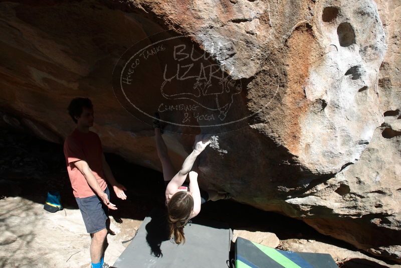 Bouldering in Hueco Tanks on 03/29/2019 with Blue Lizard Climbing and Yoga

Filename: SRM_20190329_1643540.jpg
Aperture: f/5.6
Shutter Speed: 1/250
Body: Canon EOS-1D Mark II
Lens: Canon EF 16-35mm f/2.8 L