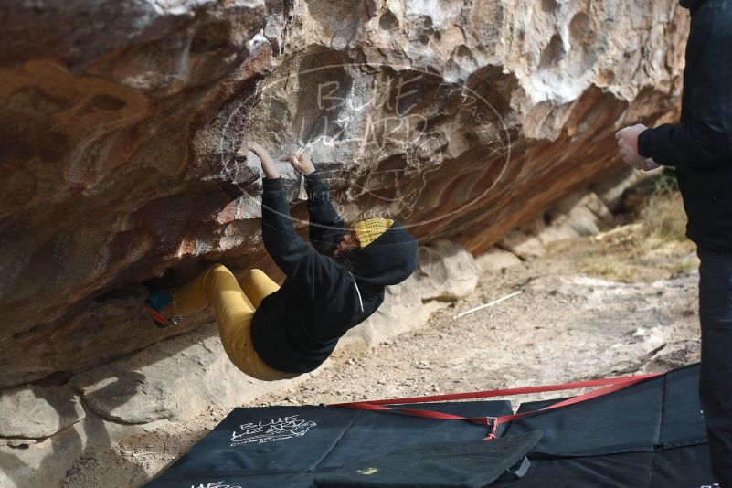 Bouldering in Hueco Tanks on 03/30/2019 with Blue Lizard Climbing and Yoga

Filename: SRM_20190330_0935590.jpg
Aperture: f/2.8
Shutter Speed: 1/500
Body: Canon EOS-1D Mark II
Lens: Canon EF 50mm f/1.8 II