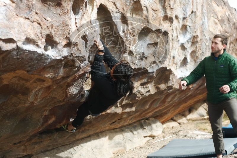 Bouldering in Hueco Tanks on 03/30/2019 with Blue Lizard Climbing and Yoga

Filename: SRM_20190330_0940540.jpg
Aperture: f/4.0
Shutter Speed: 1/400
Body: Canon EOS-1D Mark II
Lens: Canon EF 50mm f/1.8 II