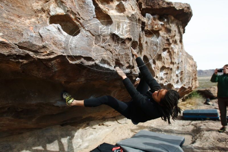 Bouldering in Hueco Tanks on 03/30/2019 with Blue Lizard Climbing and Yoga

Filename: SRM_20190330_0957290.jpg
Aperture: f/5.6
Shutter Speed: 1/320
Body: Canon EOS-1D Mark II
Lens: Canon EF 16-35mm f/2.8 L