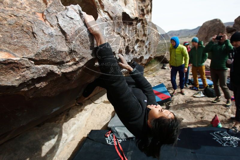 Bouldering in Hueco Tanks on 03/30/2019 with Blue Lizard Climbing and Yoga

Filename: SRM_20190330_1006290.jpg
Aperture: f/5.6
Shutter Speed: 1/400
Body: Canon EOS-1D Mark II
Lens: Canon EF 16-35mm f/2.8 L