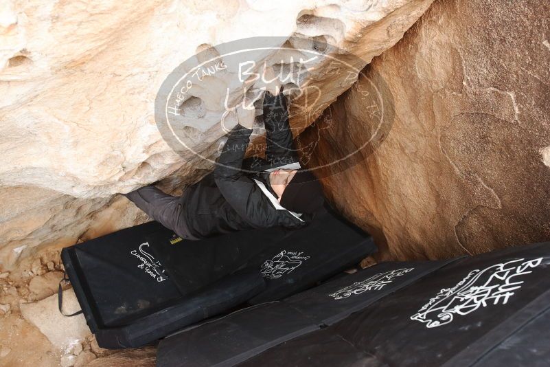 Bouldering in Hueco Tanks on 03/30/2019 with Blue Lizard Climbing and Yoga

Filename: SRM_20190330_1126381.jpg
Aperture: f/5.0
Shutter Speed: 1/250
Body: Canon EOS-1D Mark II
Lens: Canon EF 16-35mm f/2.8 L