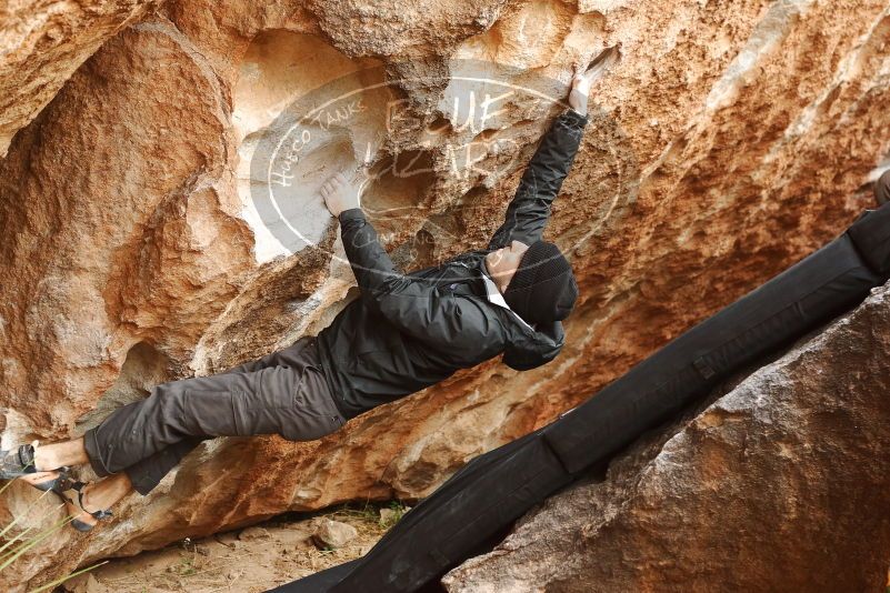 Bouldering in Hueco Tanks on 03/30/2019 with Blue Lizard Climbing and Yoga

Filename: SRM_20190330_1202520.jpg
Aperture: f/4.0
Shutter Speed: 1/200
Body: Canon EOS-1D Mark II
Lens: Canon EF 50mm f/1.8 II