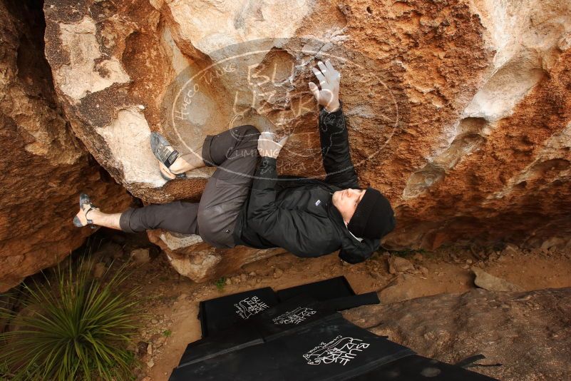 Bouldering in Hueco Tanks on 03/30/2019 with Blue Lizard Climbing and Yoga

Filename: SRM_20190330_1242530.jpg
Aperture: f/5.6
Shutter Speed: 1/400
Body: Canon EOS-1D Mark II
Lens: Canon EF 16-35mm f/2.8 L