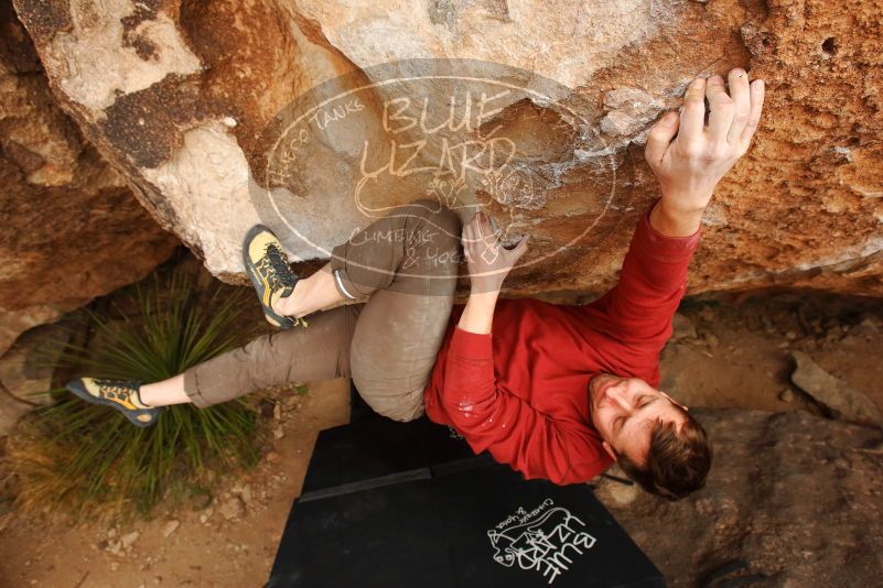 Bouldering in Hueco Tanks on 03/30/2019 with Blue Lizard Climbing and Yoga

Filename: SRM_20190330_1257381.jpg
Aperture: f/5.6
Shutter Speed: 1/320
Body: Canon EOS-1D Mark II
Lens: Canon EF 16-35mm f/2.8 L