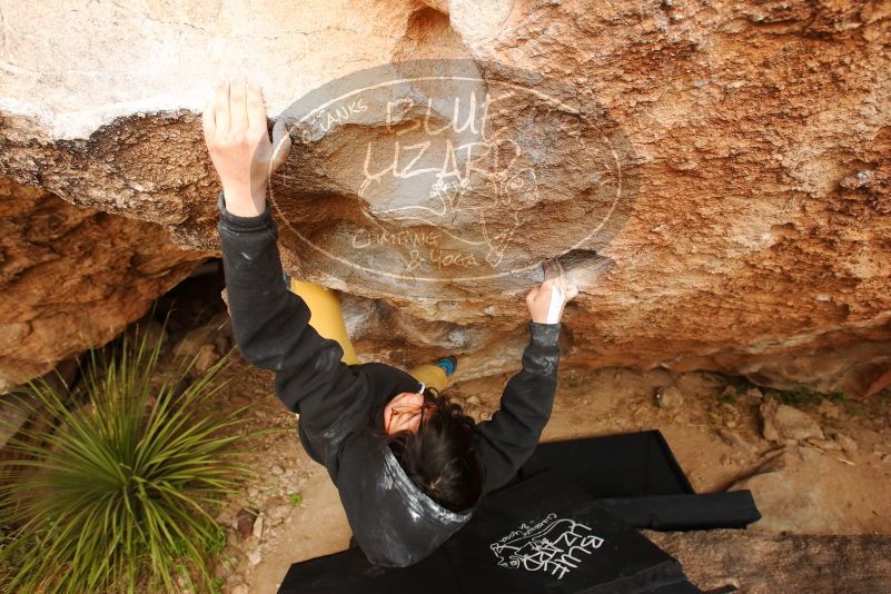 Bouldering in Hueco Tanks on 03/30/2019 with Blue Lizard Climbing and Yoga

Filename: SRM_20190330_1306470.jpg
Aperture: f/5.6
Shutter Speed: 1/200
Body: Canon EOS-1D Mark II
Lens: Canon EF 16-35mm f/2.8 L