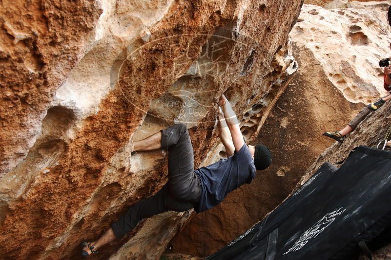 Bouldering in Hueco Tanks on 03/30/2019 with Blue Lizard Climbing and Yoga

Filename: SRM_20190330_1458520.jpg
Aperture: f/5.6
Shutter Speed: 1/250
Body: Canon EOS-1D Mark II
Lens: Canon EF 16-35mm f/2.8 L