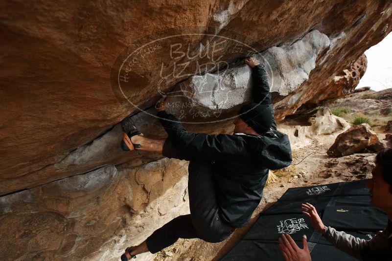 Bouldering in Hueco Tanks on 03/30/2019 with Blue Lizard Climbing and Yoga

Filename: SRM_20190330_1616280.jpg
Aperture: f/5.6
Shutter Speed: 1/320
Body: Canon EOS-1D Mark II
Lens: Canon EF 16-35mm f/2.8 L