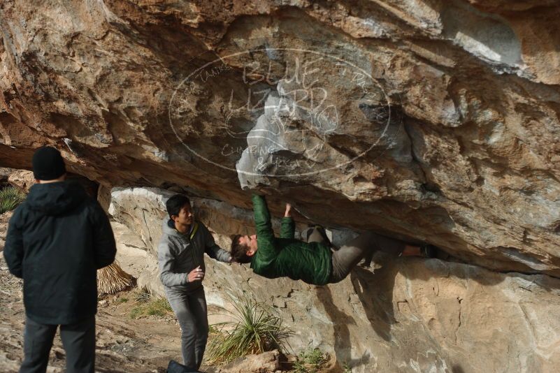 Bouldering in Hueco Tanks on 03/30/2019 with Blue Lizard Climbing and Yoga

Filename: SRM_20190330_1702500.jpg
Aperture: f/4.0
Shutter Speed: 1/500
Body: Canon EOS-1D Mark II
Lens: Canon EF 50mm f/1.8 II