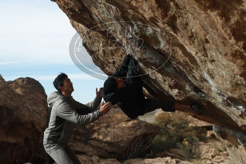 Bouldering in Hueco Tanks on 03/30/2019 with Blue Lizard Climbing and Yoga

Filename: SRM_20190330_1704230.jpg
Aperture: f/4.0
Shutter Speed: 1/640
Body: Canon EOS-1D Mark II
Lens: Canon EF 50mm f/1.8 II