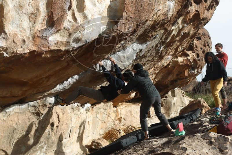 Bouldering in Hueco Tanks on 03/30/2019 with Blue Lizard Climbing and Yoga

Filename: SRM_20190330_1726320.jpg
Aperture: f/4.0
Shutter Speed: 1/500
Body: Canon EOS-1D Mark II
Lens: Canon EF 50mm f/1.8 II