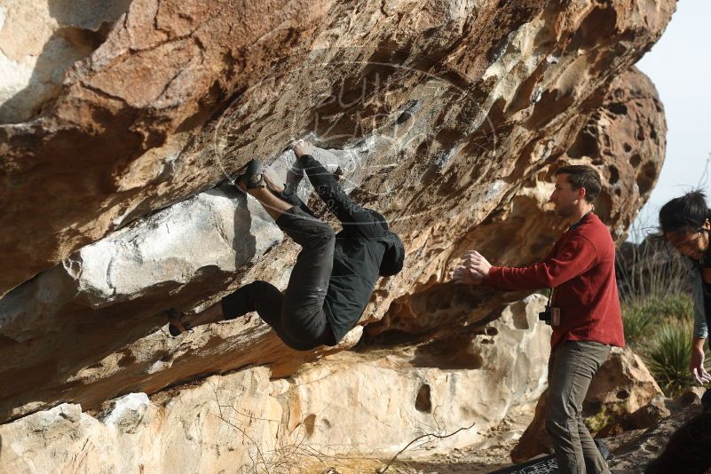 Bouldering in Hueco Tanks on 03/30/2019 with Blue Lizard Climbing and Yoga

Filename: SRM_20190330_1736490.jpg
Aperture: f/4.0
Shutter Speed: 1/400
Body: Canon EOS-1D Mark II
Lens: Canon EF 50mm f/1.8 II