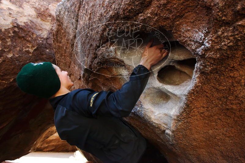 Bouldering in Hueco Tanks on 03/31/2019 with Blue Lizard Climbing and Yoga

Filename: SRM_20190331_1055080.jpg
Aperture: f/5.6
Shutter Speed: 1/250
Body: Canon EOS-1D Mark II
Lens: Canon EF 16-35mm f/2.8 L