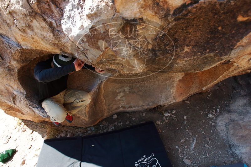 Bouldering in Hueco Tanks on 03/31/2019 with Blue Lizard Climbing and Yoga

Filename: SRM_20190331_1117200.jpg
Aperture: f/5.6
Shutter Speed: 1/250
Body: Canon EOS-1D Mark II
Lens: Canon EF 16-35mm f/2.8 L