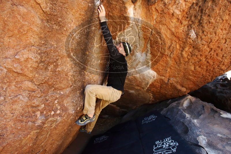 Bouldering in Hueco Tanks on 03/31/2019 with Blue Lizard Climbing and Yoga

Filename: SRM_20190331_1205550.jpg
Aperture: f/5.6
Shutter Speed: 1/250
Body: Canon EOS-1D Mark II
Lens: Canon EF 16-35mm f/2.8 L