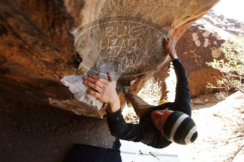 Bouldering in Hueco Tanks on 03/31/2019 with Blue Lizard Climbing and Yoga

Filename: SRM_20190331_1242351.jpg
Aperture: f/5.6
Shutter Speed: 1/250
Body: Canon EOS-1D Mark II
Lens: Canon EF 16-35mm f/2.8 L