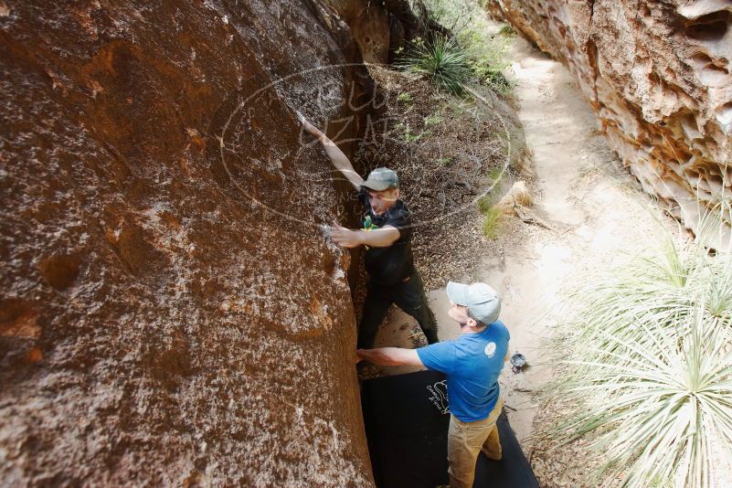Bouldering in Hueco Tanks on 04/05/2019 with Blue Lizard Climbing and Yoga

Filename: SRM_20190405_1137431.jpg
Aperture: f/5.6
Shutter Speed: 1/100
Body: Canon EOS-1D Mark II
Lens: Canon EF 16-35mm f/2.8 L