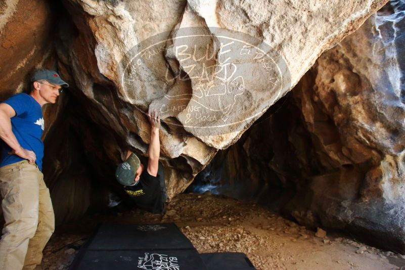 Bouldering in Hueco Tanks on 04/05/2019 with Blue Lizard Climbing and Yoga

Filename: SRM_20190405_1245130.jpg
Aperture: f/4.0
Shutter Speed: 1/160
Body: Canon EOS-1D Mark II
Lens: Canon EF 16-35mm f/2.8 L