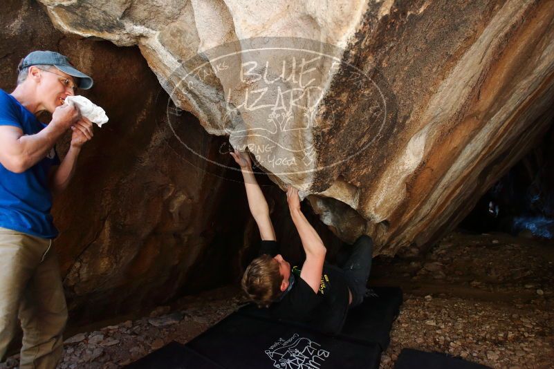 Bouldering in Hueco Tanks on 04/05/2019 with Blue Lizard Climbing and Yoga

Filename: SRM_20190405_1301090.jpg
Aperture: f/4.0
Shutter Speed: 1/200
Body: Canon EOS-1D Mark II
Lens: Canon EF 16-35mm f/2.8 L