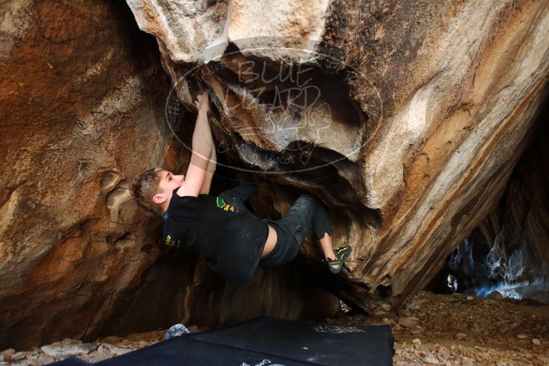 Bouldering in Hueco Tanks on 04/05/2019 with Blue Lizard Climbing and Yoga

Filename: SRM_20190405_1319340.jpg
Aperture: f/2.8
Shutter Speed: 1/125
Body: Canon EOS-1D Mark II
Lens: Canon EF 16-35mm f/2.8 L