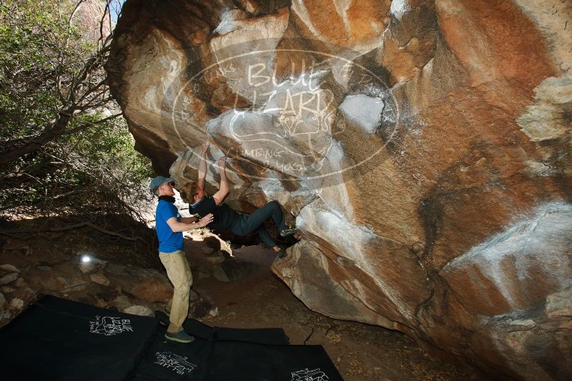 Bouldering in Hueco Tanks on 04/05/2019 with Blue Lizard Climbing and Yoga

Filename: SRM_20190405_1629410.jpg
Aperture: f/5.6
Shutter Speed: 1/250
Body: Canon EOS-1D Mark II
Lens: Canon EF 16-35mm f/2.8 L